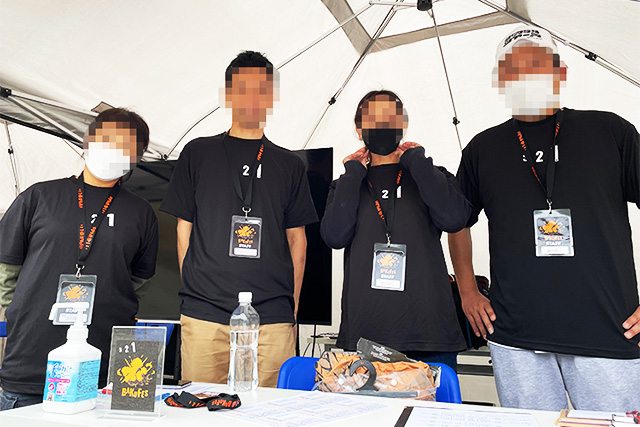 爆破体験フェス Tシャツ