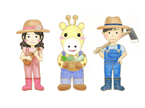 きりちゃんふぁ〜む イラスト